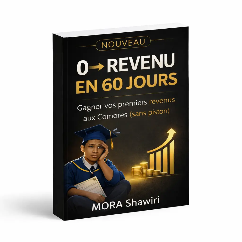 Couverture 3D Ebook Jeune diplômé MORA Shawiri