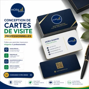 Conception de Carte de visite - MORA Shawiri