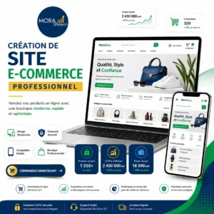 Création de Site E-commerce - MORA Shawiri