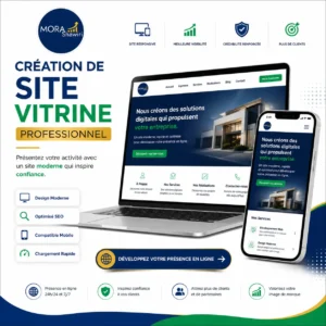 Création de Site Vitrine - MORA Shawiri